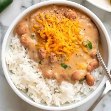 Cozy easy pinto beans recipe served in a bowl